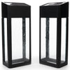 2PK Black Solar Post Lights