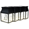 4PK Solar Accent Light Black