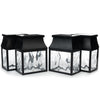 4PK Solar Accent Light Black