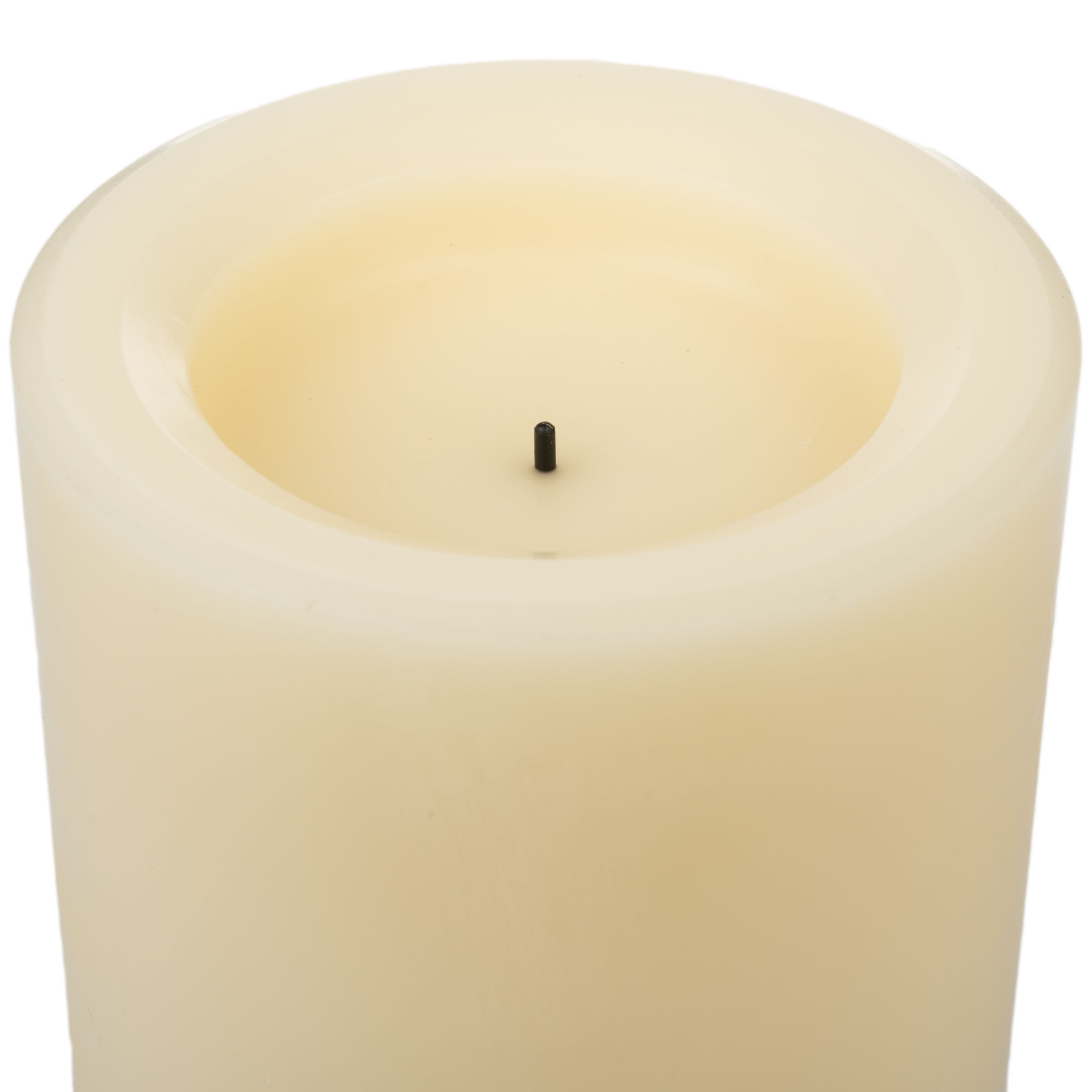 4x6 Outdoor Wax Pillar Cream
