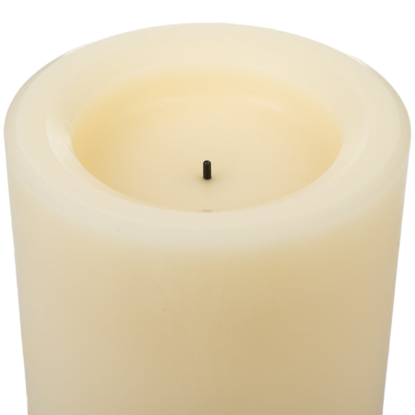 4x6 Outdoor Wax Pillar Cream